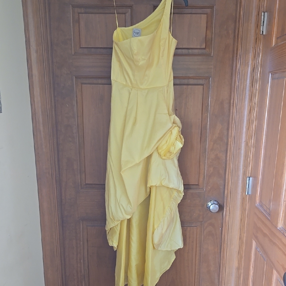 Elegant Yellow Dress